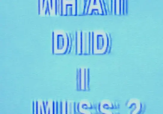 Drake - What Did I Miss?