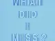 Drake – What Did I Miss