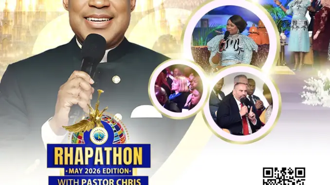 Global Rhapathon 2026 with Pastor Chris Set to Ignite the Race to Reach the Last Man