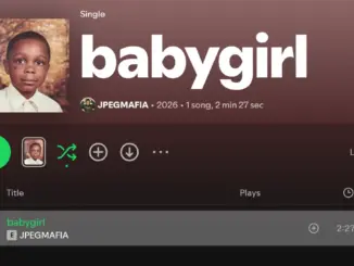 JPEGMAFIA – BabyGirl