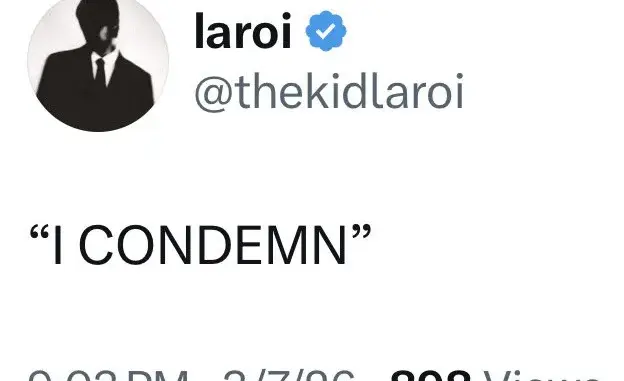 The Kid LAROI — I CONDEMN