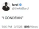The Kid LAROI — I CONDEMN