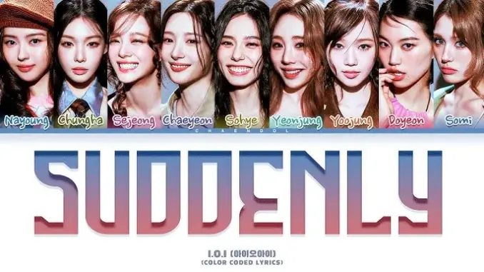 I.O.I Suddenly