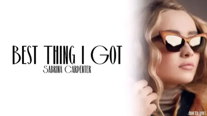 Sabrina – Got That Thing